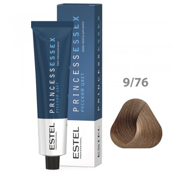 Крем-краска PRINCESS ESSEX 9/76 Блондин коричнево-фиолетовый/нежная лилия 60мл